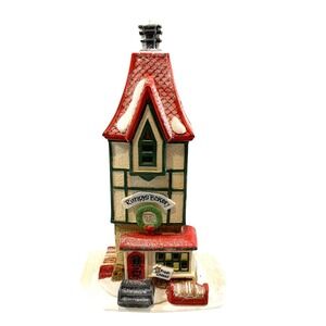 Vintage Dept 56 North Pole Series Rimpy's Bakery 1996 Christmas Village House